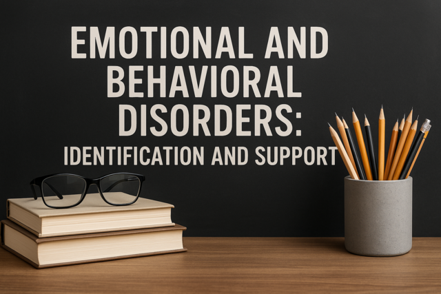 Emotional and Behavioral Disorders: Identification and Support
